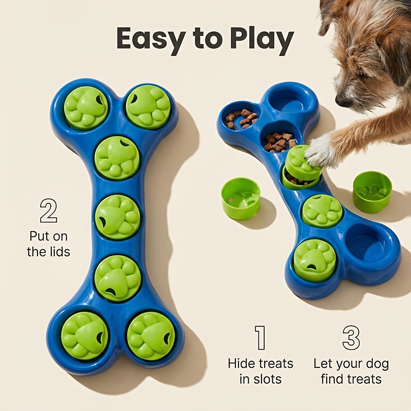Dog Treat Puzzle Toy - Giocattoli per Alleviare l'Ansia da Separazione