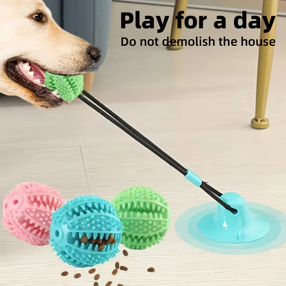 Dog Treat Puzzle Toy - Giocattolo interattivo a ventosa per cani
