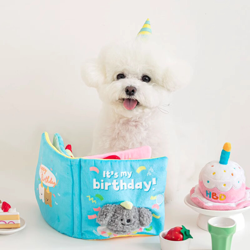 Dog Treat Puzzle Toy - Libro Interattivo per Animali Domestici, Giocattolo