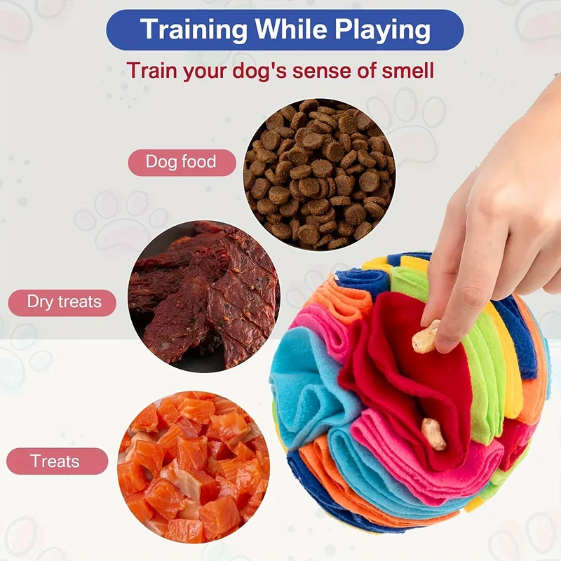 Dog Treat Puzzle Toy - Giocattoli Interattivi per Cani, Palla da
