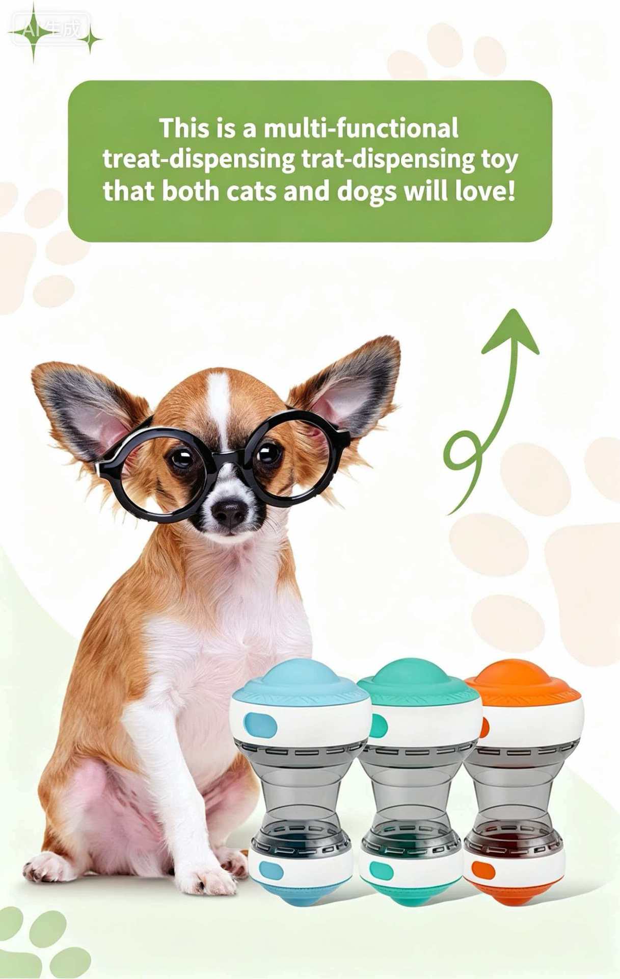 Giocattolo a Sfera Resistente  - Dog Treat Puzzle Toy recensione e prezzo