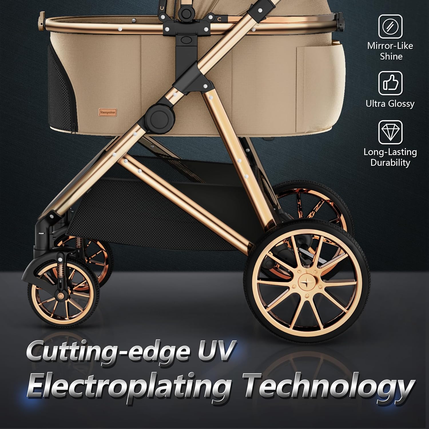 Passeggino di Lusso 3-in-1 per - Pet Stroller Carrier recensione e prezzo
